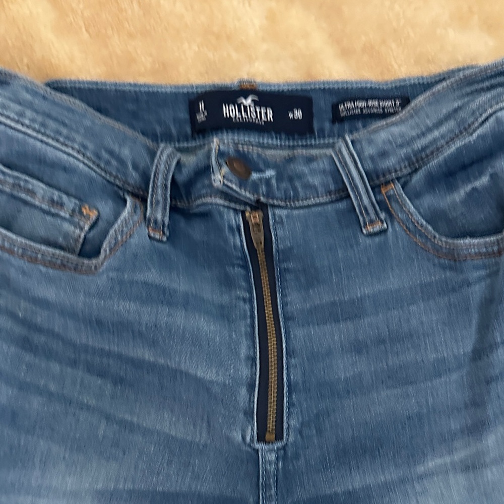 Hollister Light Blue Denim Pants